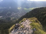 Der ausgesetzte Gipfel der Madonna über Marquartstein,#
