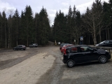 Der große Wanderparkplatz Gammern (Foto gespeichert zu Ausgangspunkt Waldparkplatz Bruchfeld),#