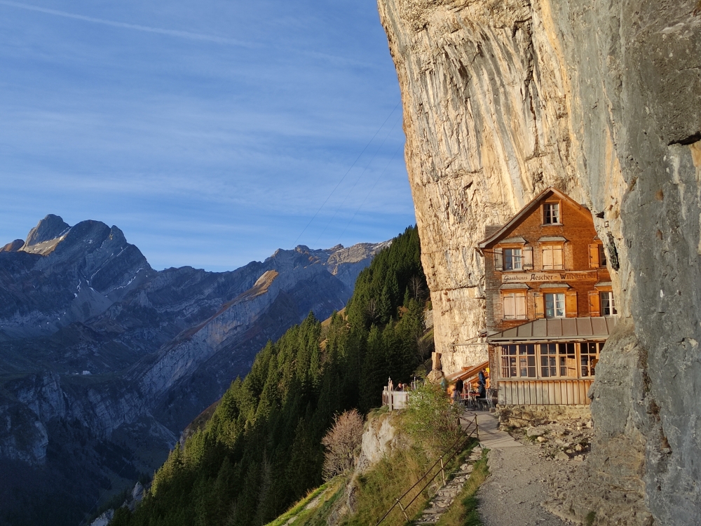 Aescher - Gasthaus am Berg: Das Instagram-Motiv