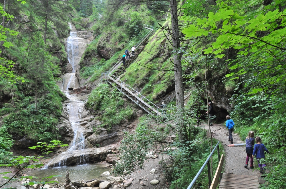 Wasserfall Nesselwang: Wasserfall