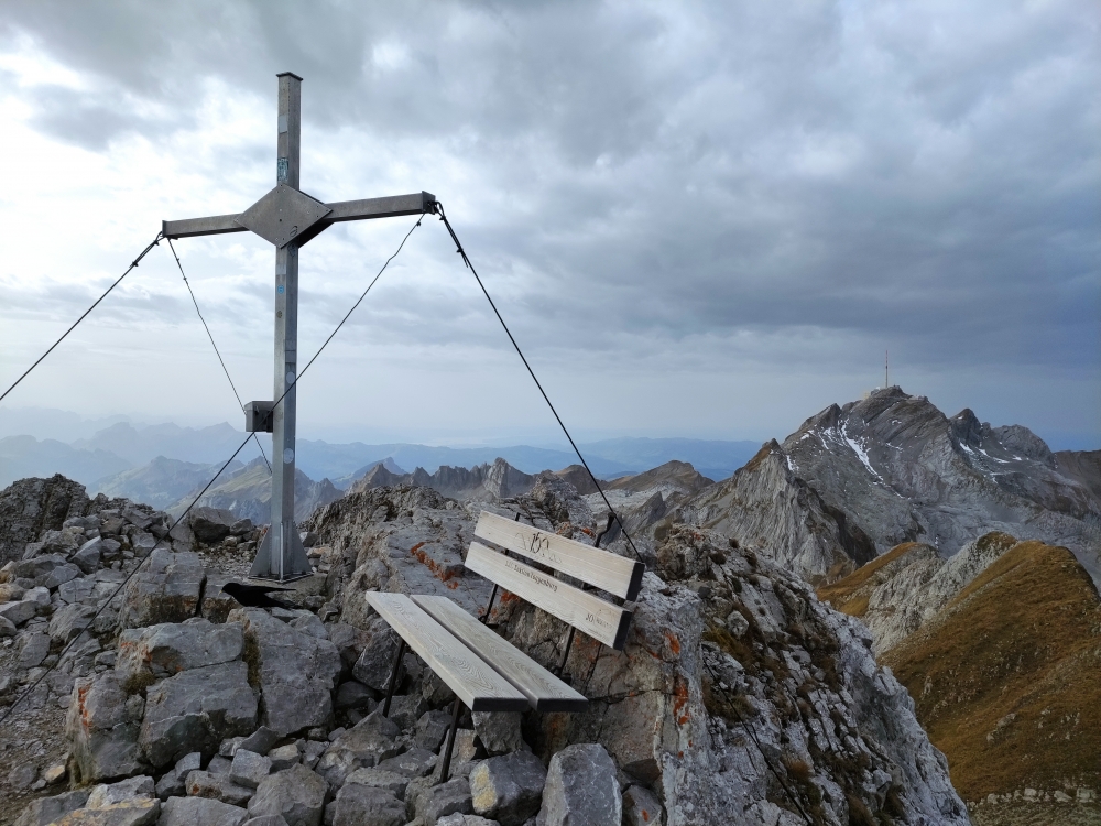Altmann: Gipfelkreuz