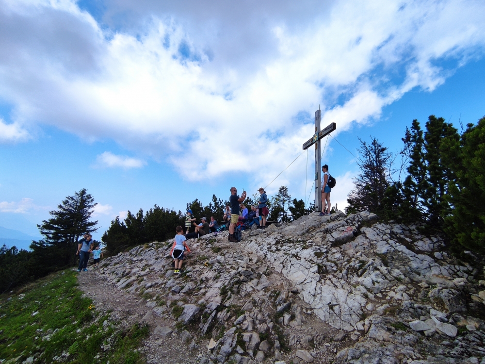 Dürrnbachhorn: Gipfelkreuz