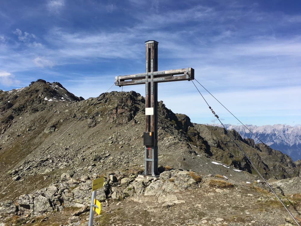 Grafmartspitze: Gipfelkreuz Grafmartspitze