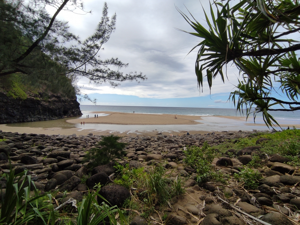 Hanakapiai Beach: Nicht wirklich zum Baden geeignet
