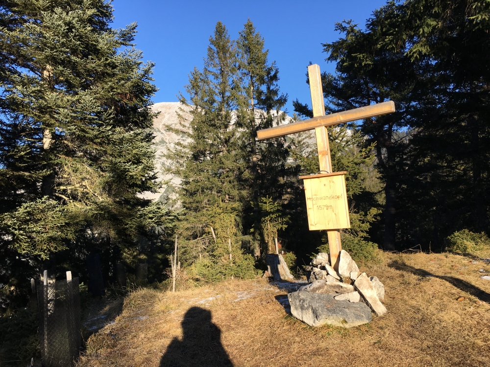 Hochwandkopf: Gipfelkreuz Hochwandkopf