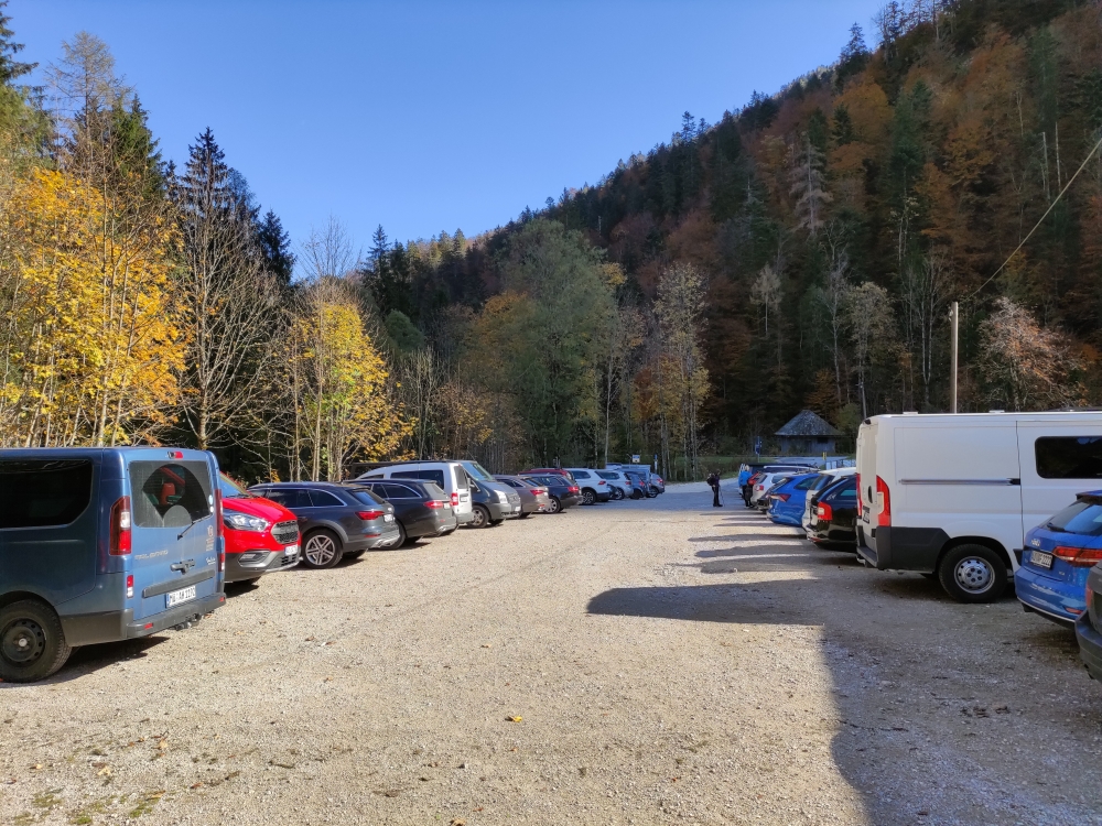 Parkplatz Gasthaus Seehaus -> Brander-Alm: Nicht allzu groß