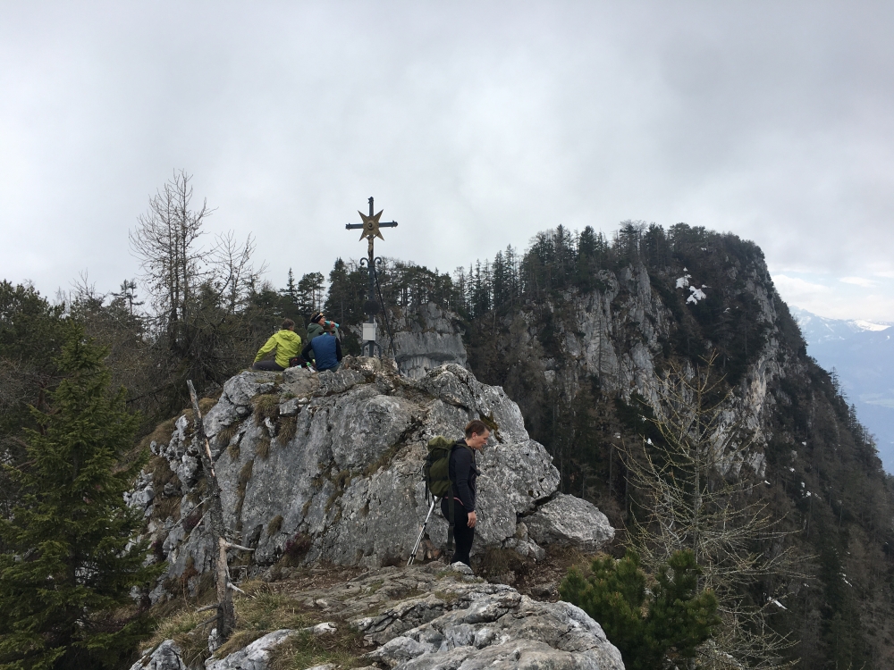Rabensteinhorn Nordgipfel: Am Gipfel