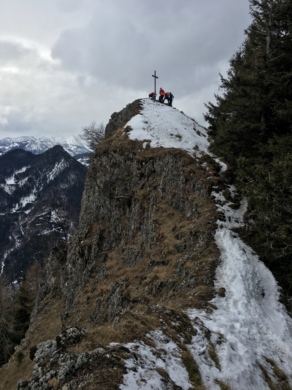 Rehleitenkopf -> Hirschnagel: Die letzten Meter zum Gipfel