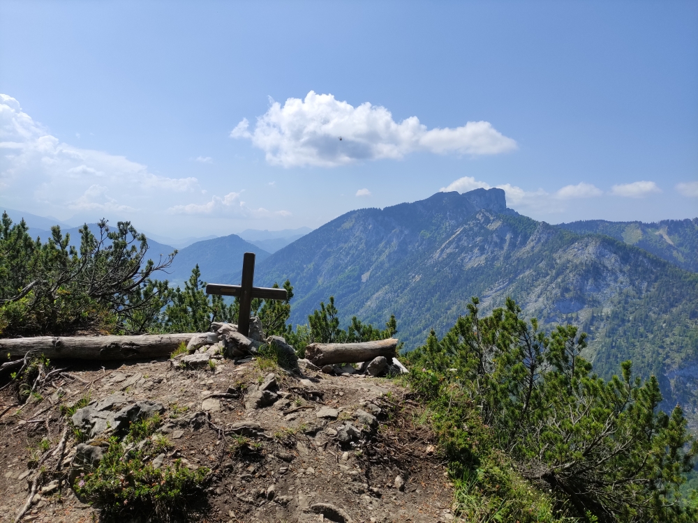 Richtstrichkopf: Gipfelkreuz