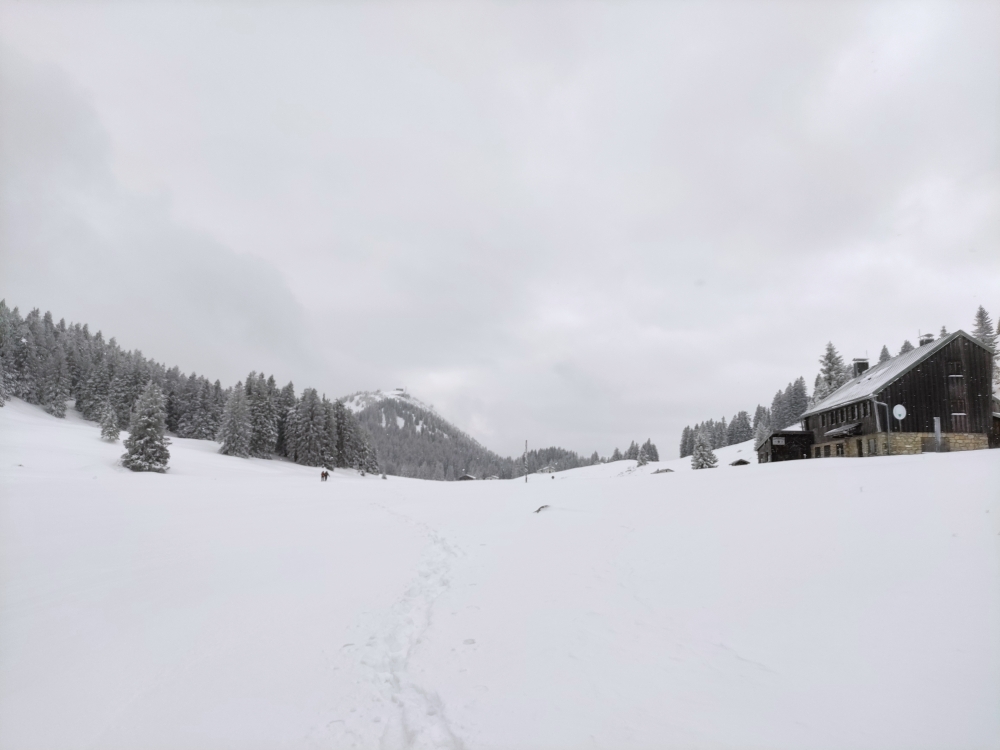 Riesenberg -> Frasdorfer Hütte: Riesenhütte mit Hochries