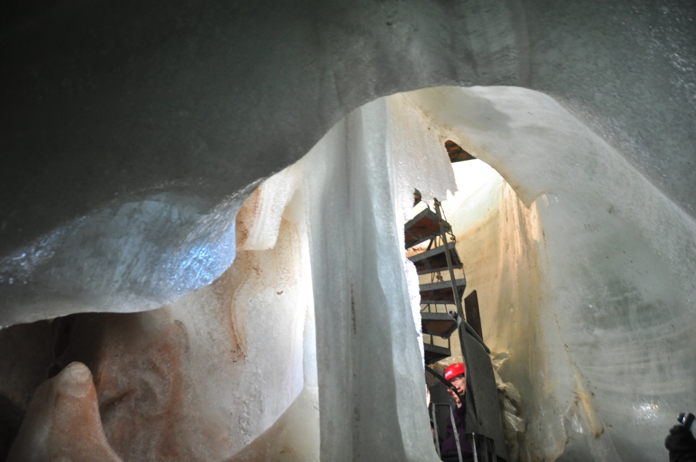 Schellenberger Eishöhle: In der Eishöhle