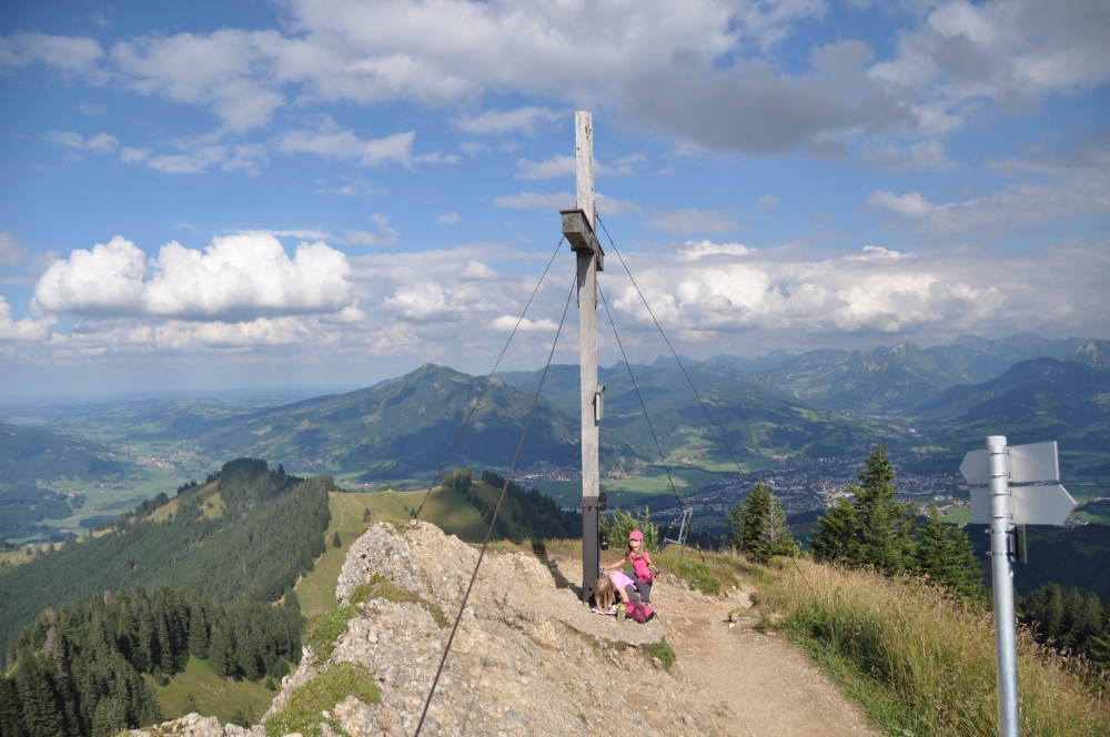 Steineberg: Am Gipfel