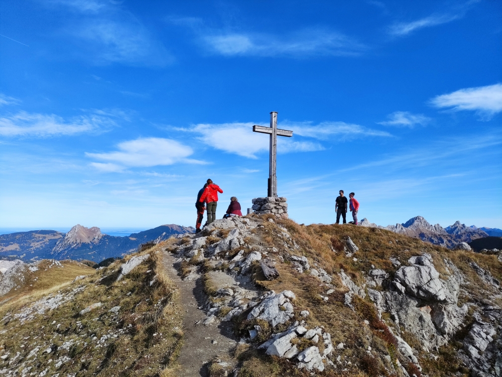 Sulzspitze: Gipfelkreuz
