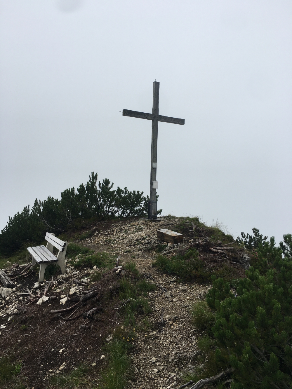 Thalerjoch: Gipfelkreuz Thalerjoch