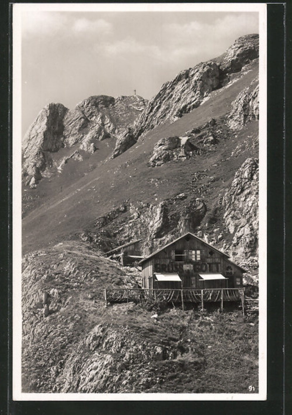 Pfrontner Hütte mit Aggenstein