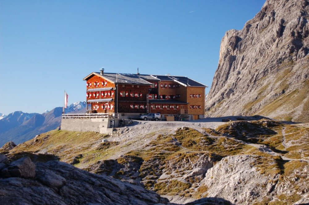 Karlsbader Hütte,Foto: 
