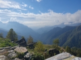 Aussicht <a href=/freizeit/alpe-vegliana-93432/>Alpe Vegliana</a>  Richtung Süden,#Foto: PeterH