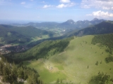 Blick von der St. Leonhard Kapelle auf die <a href=/huetten/ankelalm-874/>Ankelalm</a> (Foto gespeichert zu <a href=/huetten/ankelalm-874/>Ankelalm</a>) (Foto gespeichert zu Ziel St. Leonhard),#