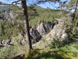 Blick in die Gleirschklamm (Foto gespeichert zu Ziel Aussichtspunkt Wegkreuz),#
