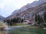 Das Berggasthaus direkt am Seealpsee (Foto gespeichert zu Ausgangspunkt Berggasthaus Seealpsee),#
