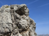 Die Leiter zum Steinschartenkopf