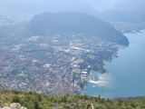 Tiefblick auf Riva del Garda,#