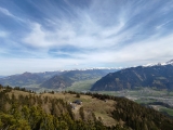 Blick zurück zur Astenau Alpe