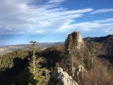 Blick vom Westgipfel auf den Engelstein,#