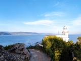Der Leuchtturm von Portofino (Foto gespeichert zu Ausgangspunkt Faro di Portofino),#