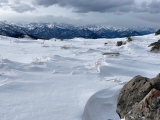 Blick kurz vorm Gipfel Richtung Südwest (Foto gespeichert zu Ziel Fockenstein),#Foto: JuttaS
