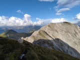 Blick auf den kompletten Gratabschnitt,#