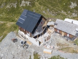 Bild von der Baustelle ©RolandJukerFotografie (Foto gespeichert zu Ziel Gaulihütte),#Foto: Eigent&uuml;mer
