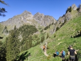 Auf die <b>Große Klammspitz</b>  zu (Foto gespeichert zu <a href=/wanderweg/brunnenkopfhuette-grosse-klammspitz-24937/>Weg</a>),#