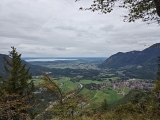 Blick zum Chiemsee  (Foto gespeichert zu Ausgangspunkt Gscheuerwand),#