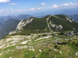 Blick vom Guffert-Abstieg auf den <a href=/gipfel/guffertstein-10718/>Guffertstein</a> (Foto gespeichert zu <a href=/wanderweg/guffert-parkplatz-steinberg-waldhaeusl-1154/>Weg</a>) (Foto gespeichert zu Ausgangspunkt Guffertstein),#