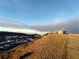 Gipfel-Pavillon und Gipfel-Parkplatz (Foto gespeichert zu Ziel Haleakala),#