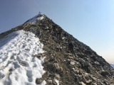 Die letzten Meter zum Gipfel