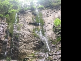 Wasserfall auf einsamen Pfaden (Foto gespeichert zu Ausgangspunkt Bockgraben Wasserfall),#