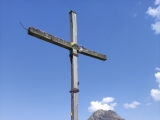 Gipfelkreuz mit Widderstein (Foto gespeichert zu Ziel Höferspitze),#