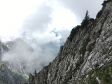 Auf dem Klettersteig,#