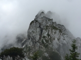 Klettersteig durch den Berg