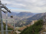 Ausblick von der Jennerbahn-Bergstation  (Foto gespeichert zu Ausgangspunkt Jennerbahn Bergstation),#