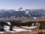 Blick nach Süden auf das <a href=/gipfel/kitzbueheler-horn-722/>Kitzbüheler Horn</a> ,#