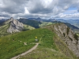 Nach rechts der Alpenrosensteig (Foto gespeichert zu Ausgangspunkt Krinnenspitze),#