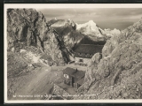 Meilerhütte mit Zugspitze, Hochblassen und Alpspitze,#Foto <a href=/freizeit/meilerhuette-60/>Meilerhütte</a>