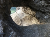 Blick von oben durch die Schlüsselstelle,#
