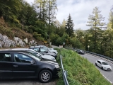 Ein paar Stellplätze nach der Kehre (Foto gespeichert zu Ziel Parkplatz Leutascher Straße),#