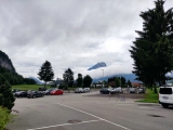 Noch kein Andrang um 7 Uhr in der Früh (Foto gespeichert zu Ausgangspunkt Parkplatz Kaiserlift),#