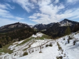 Abstieg zur <a href=/freizeit/rabenegg-alm-153269/>Rabenegg Alm</a> (Foto gespeichert zu <a href=/wanderweg/pasterkopf-rabenegg-alm-23023/>Weg</a>) (Foto gespeichert zu Ziel Rabenegg Alm),#