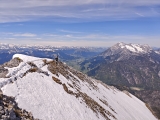 Am Grat (hier stand bis 2010 das Gipfelkreuz),#